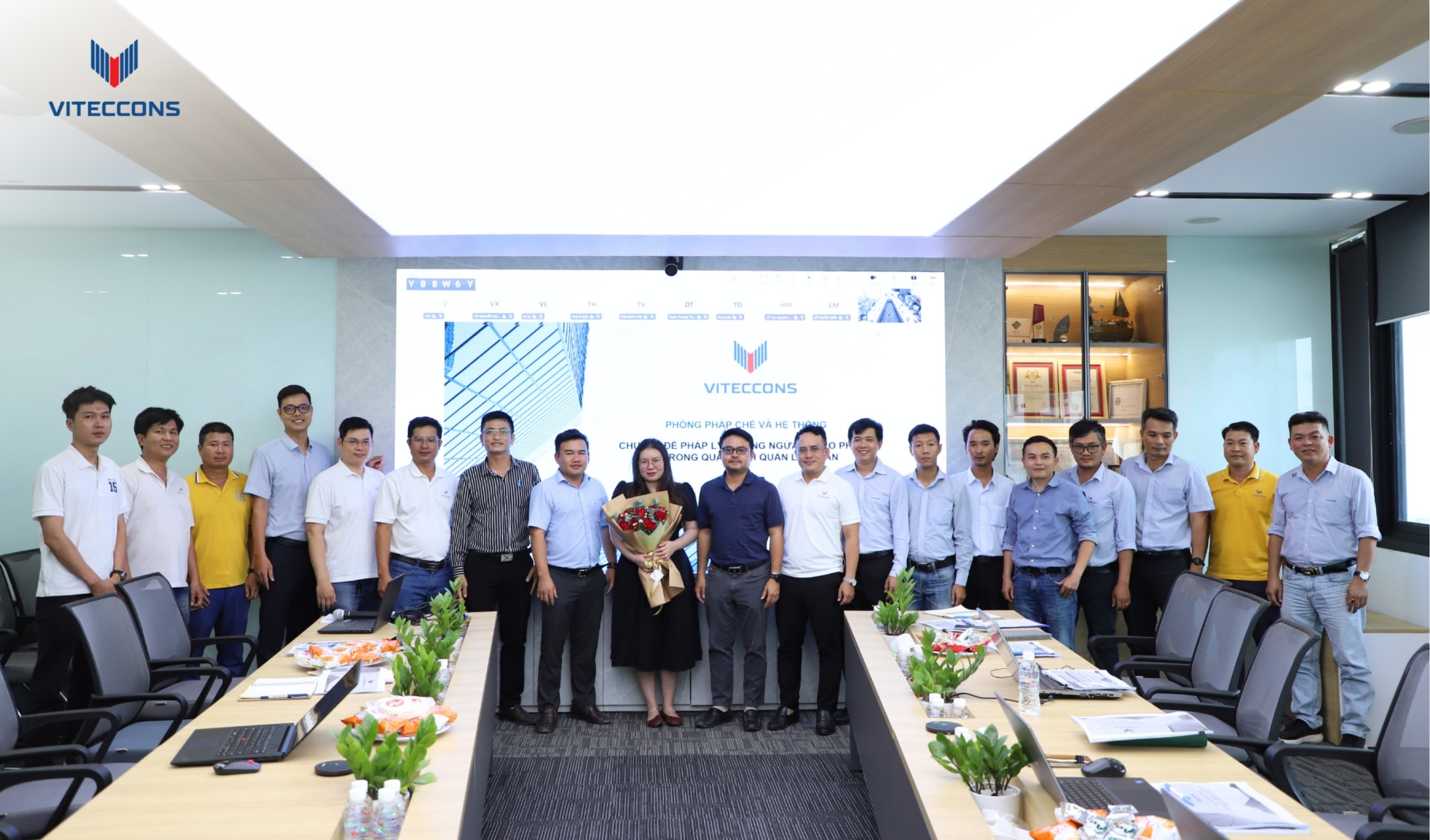 VITECCONS NÂNG CAO NĂNG LỰC QUẢN TRỊ THÔNG QUA CHUYÊN ĐỀ PHÒNG NGỪA RỦI RO PHÁP LÝ TRONG THI CÔNG DỰ ÁN