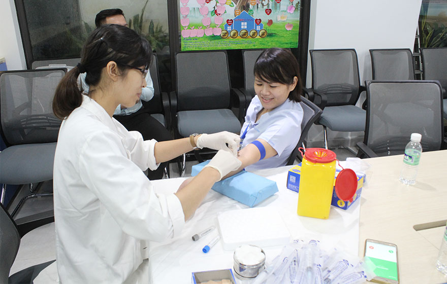 Viteccons tổ chức chương trình khám sức khỏe định kỳ cho toàn thể CBNV tại 3 miền Bắc - Trung - Nam