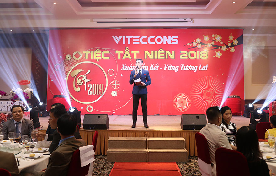 Viteccons tổ chức thành công Dạ tiệc tất niên năm 2018 “Xuân Kết Nối – Vững Tương Lai”