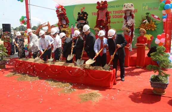 The Ground Breaking Ceremony of Big C Green Square project