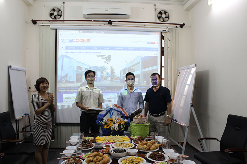 Viteccons Organizes Birthday Party For The Staffs In May