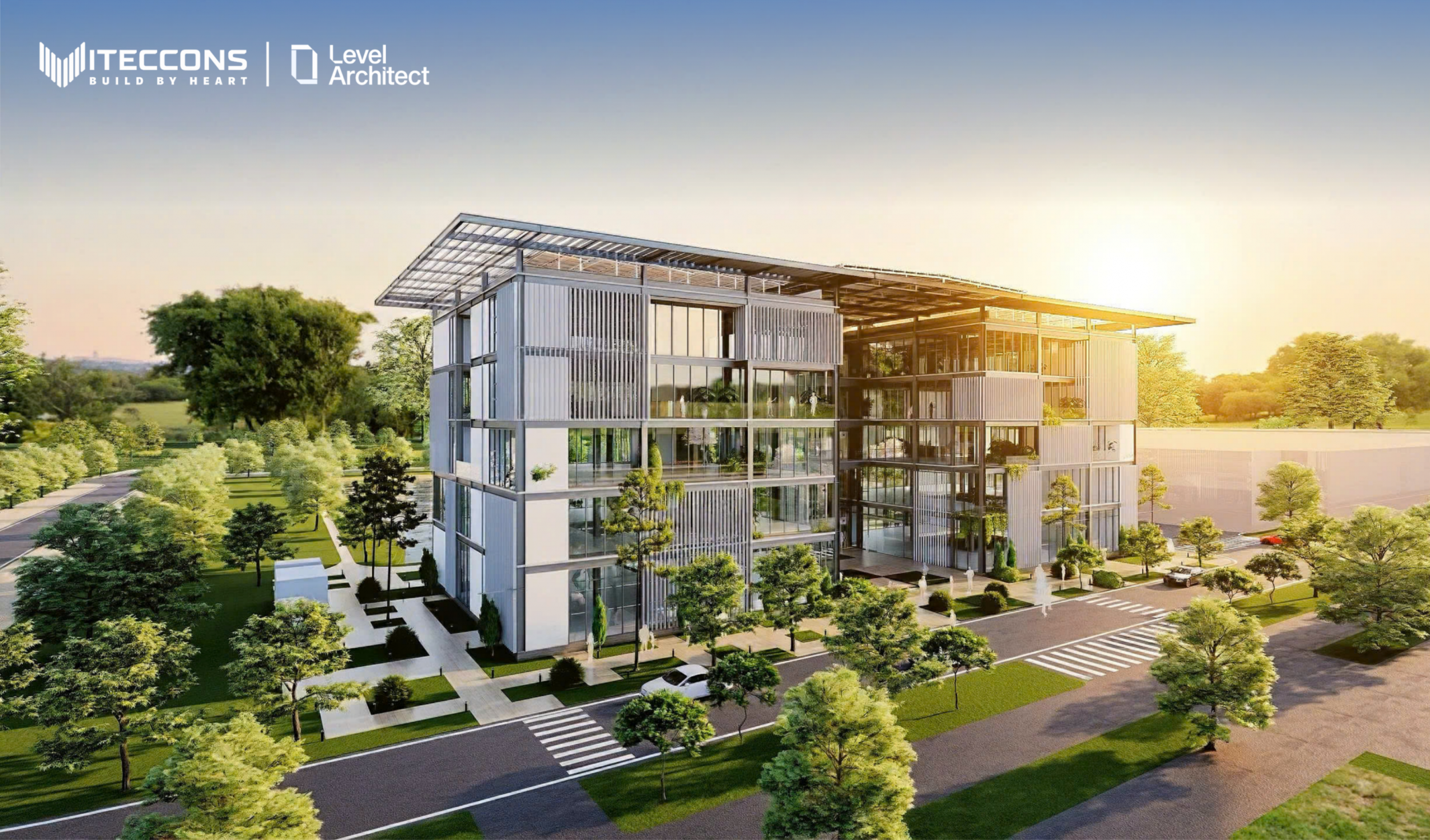 VĂN PHÒNG A1A 2: BIỂU TƯỢNG “XANH” GIỮA LÒNG KHU CÔNG NGHIỆP
