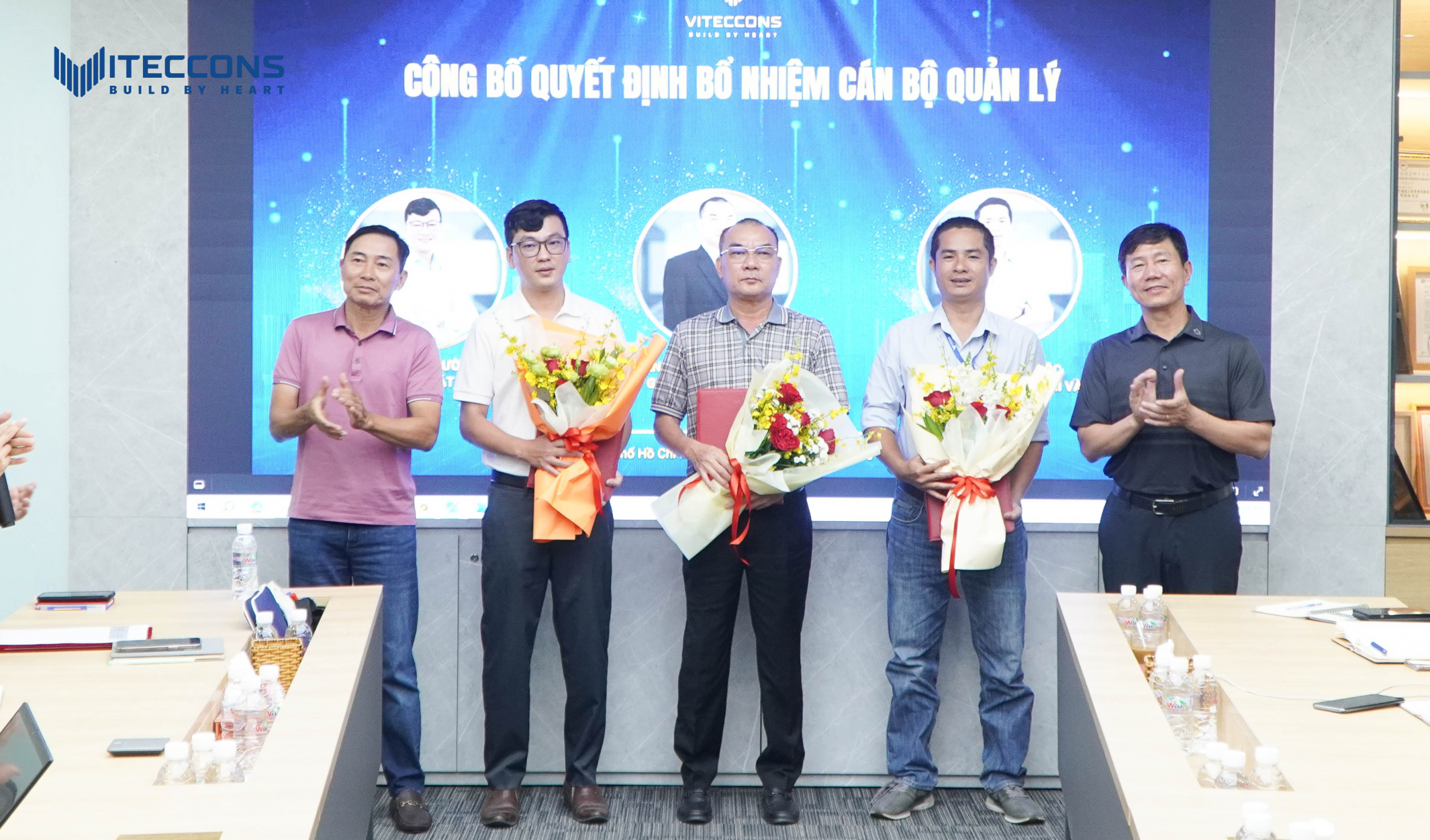 VITECONS CÔNG BỐ QUYẾT ĐỊNH BỔ NHIỆM CÁN BỘ QUẢN LÝ MỚI
