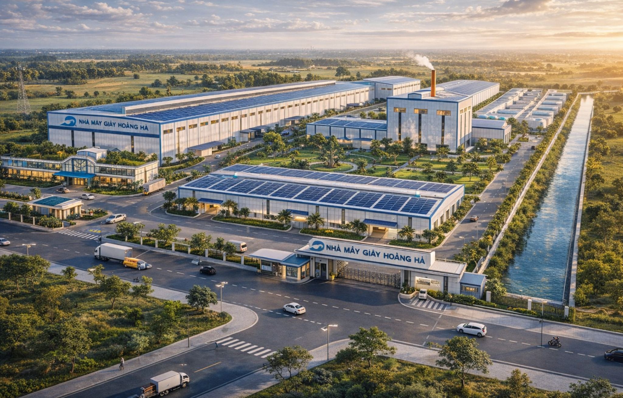 NHÀ MÁY GIẤY HOÀNG HÀ