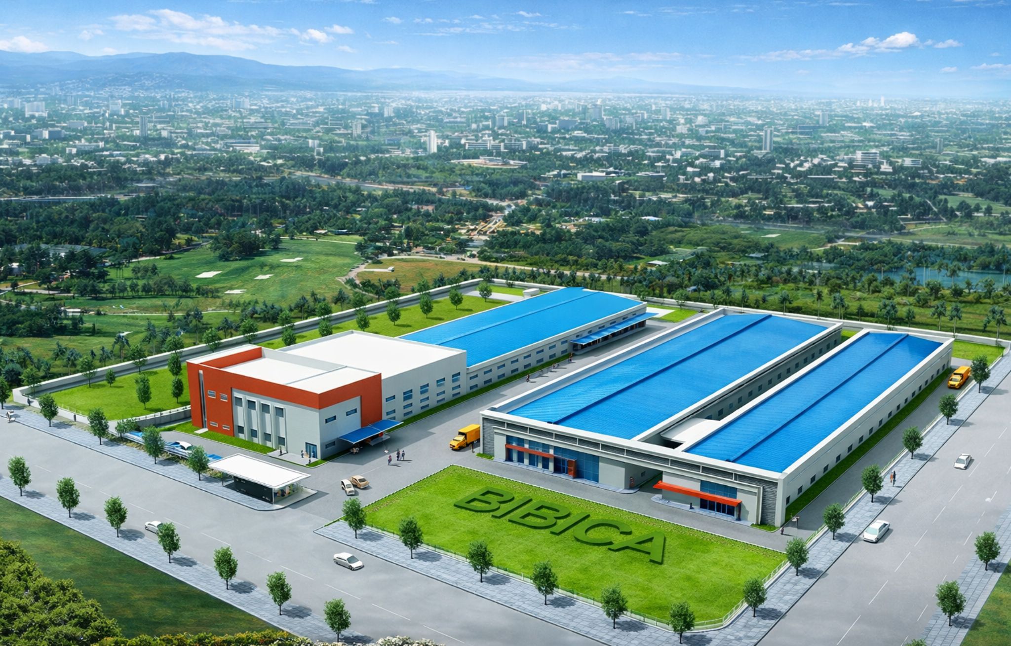 NHÀ MÁY BIBICA MIỀN ĐÔNG- GIAI ĐOẠN 2