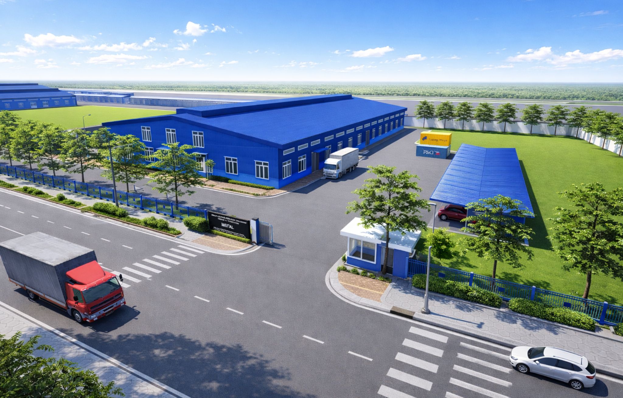 NHÀ MÁY METAL - VŨNG TÀU