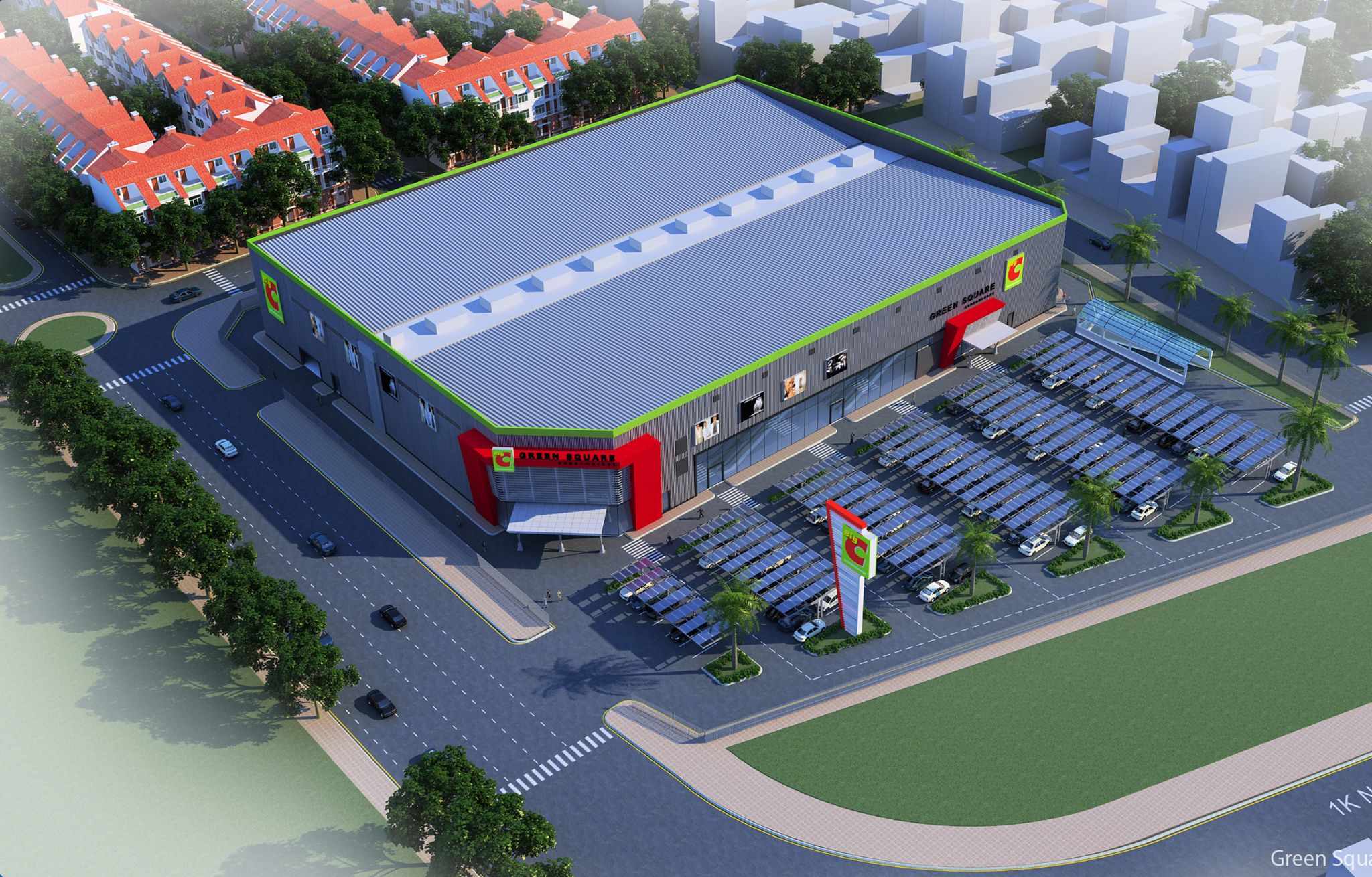 TTTM BIG C GREEN SQUARE