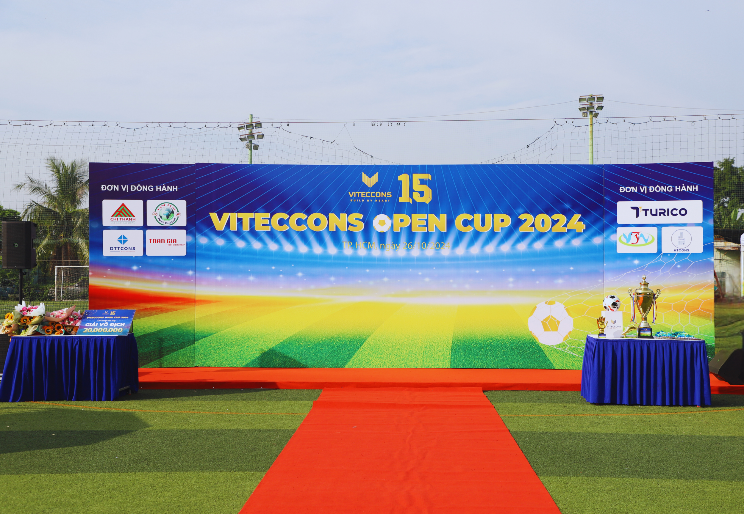 GIẢI BÓNG ĐÁ VITECCONS OPEN CUP 2024