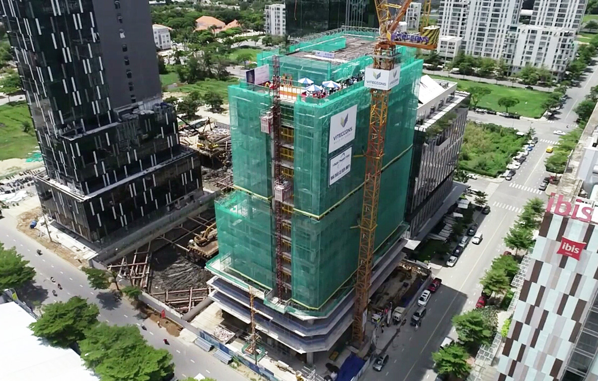 Viteccons topped out The Graces project