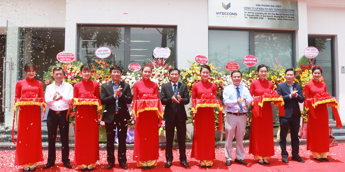 Viteccons celebrated the Grand Opening of Ha Noi Representative Office