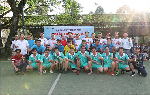 Football championship celebrate 10 years of Establishment of Viteccons