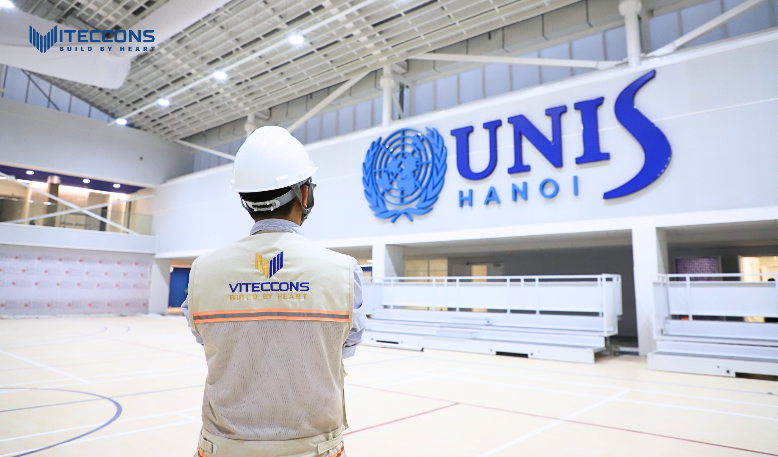 UNIS 河内 - 国际标准的施工完工里程碑